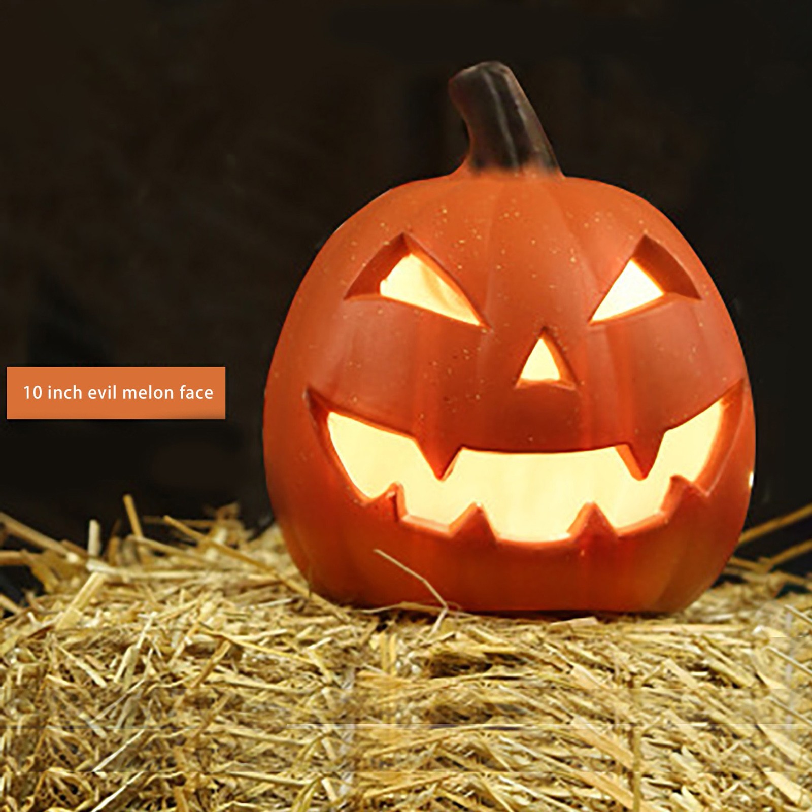 할로윈 Led 호박 랜턴 빛나는 호박 장식 플라스틱 조 - Halloween Pumpkin Decor Led 리뷰 및 가격