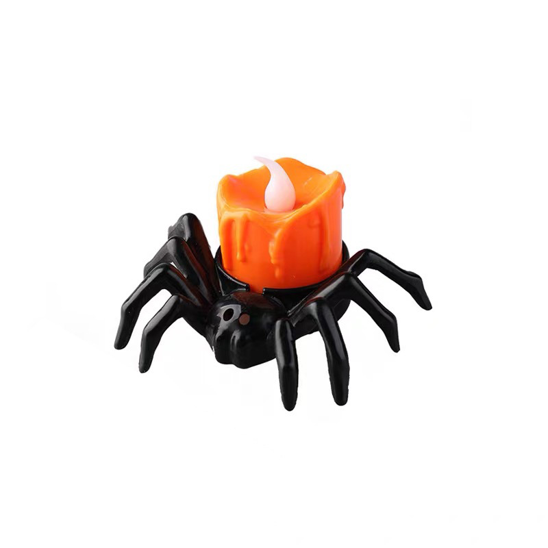1/2개 LED 캔들 램프 플라스틱 거미 호박 랜턴 유 - Halloween Pumpkin Decor Led 리뷰 및 가격