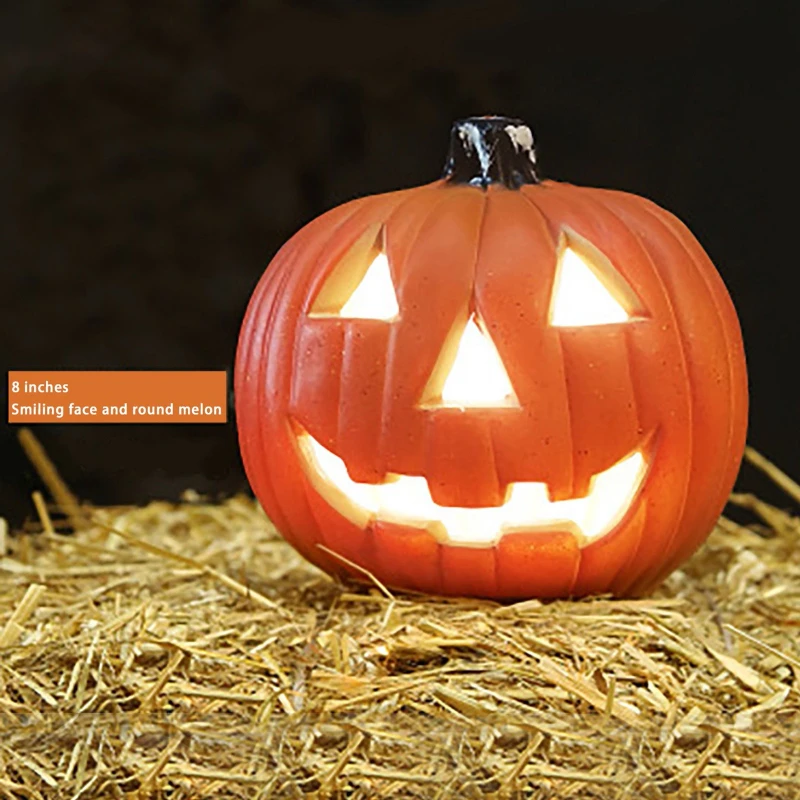 스케리한 할로윈 LED 호박 랜턴 - 할로윈 파티를 위 - Halloween Pumpkin Decor Led 리뷰 및 가격