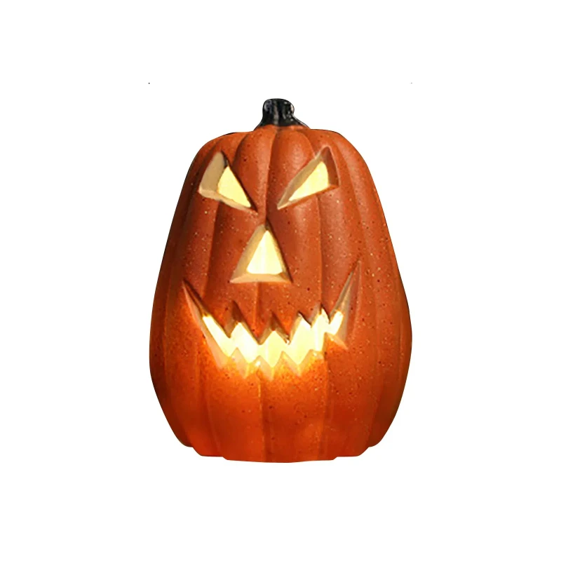 스케리한 할로윈 LED 호박 랜턴 - 할로윈 파티를 위 - Halloween Pumpkin Decor Led 리뷰 및 가격