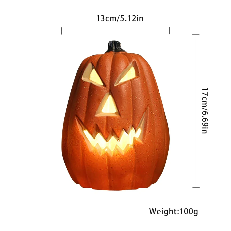 스케리한 할로윈 LED 호박 랜턴 - 할로윈 파티를 위 - Halloween Pumpkin Decor Led 리뷰 및 가격