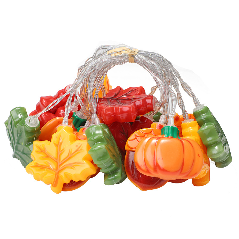 가을 단풍잎 호박 도토리 스트링 라이트, 추수감사절 할 - Halloween Pumpkin Decor Led 리뷰 및 가격