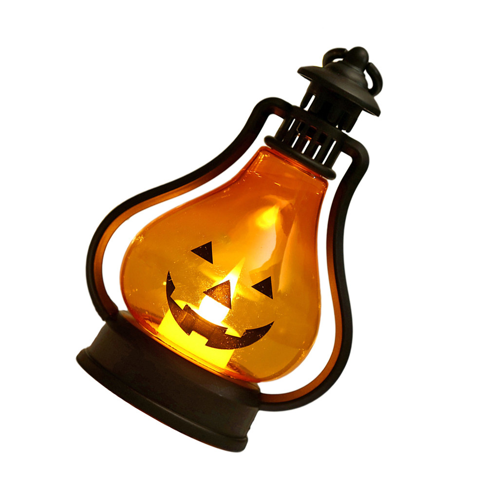 할로윈 장식용 호박 모양 랜턴, 고급 플라스틱 재질,  - Halloween Pumpkin Decor Led 리뷰 및 가격