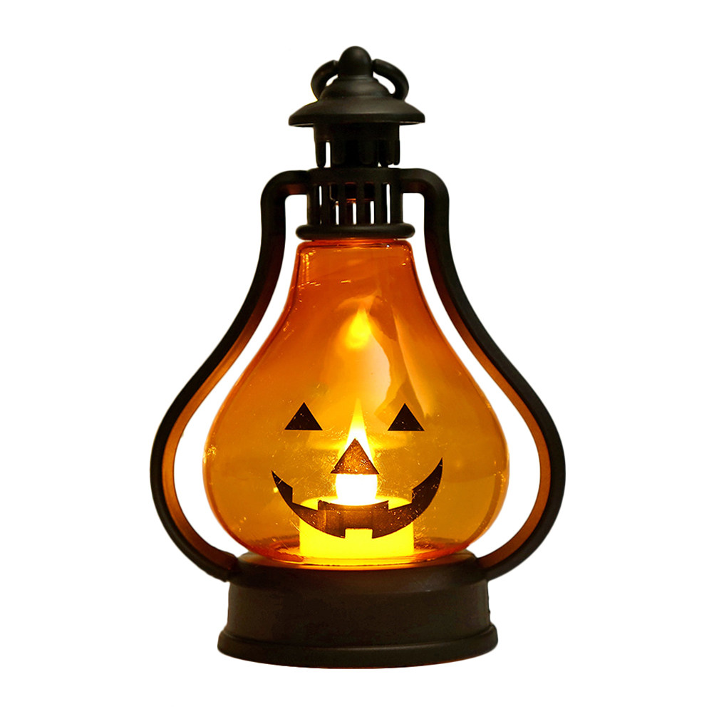 할로윈 장식용 호박 모양 랜턴, 고급 플라스틱 재질,  - Halloween Pumpkin Decor Led 리뷰 및 가격