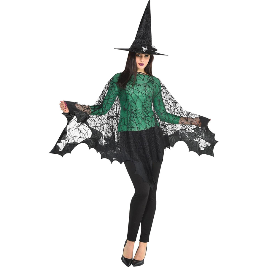 할로윈 스파이더웹 박쥐 망토, 유럽 및 미국 블랙 페스 - Spider Web Halloween Decoration 리뷰 및 가격