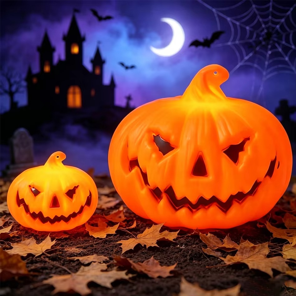 LED 호박 모양 조명, 따뜻한 빛, 할로윈 테이블 장 - Pumpkin Lantern Halloween 리뷰 및 가격