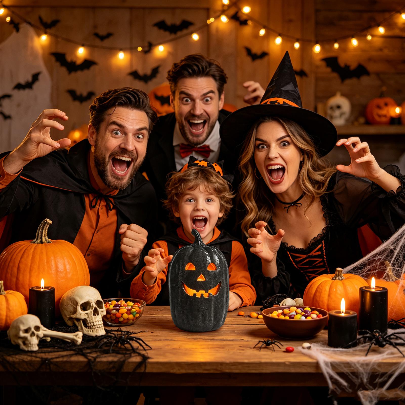 할로윈 호박 장식 레진 호박 수제 랜턴 장식 할로윈 홈 - Pumpkin Lantern Halloween 리뷰 및 가격